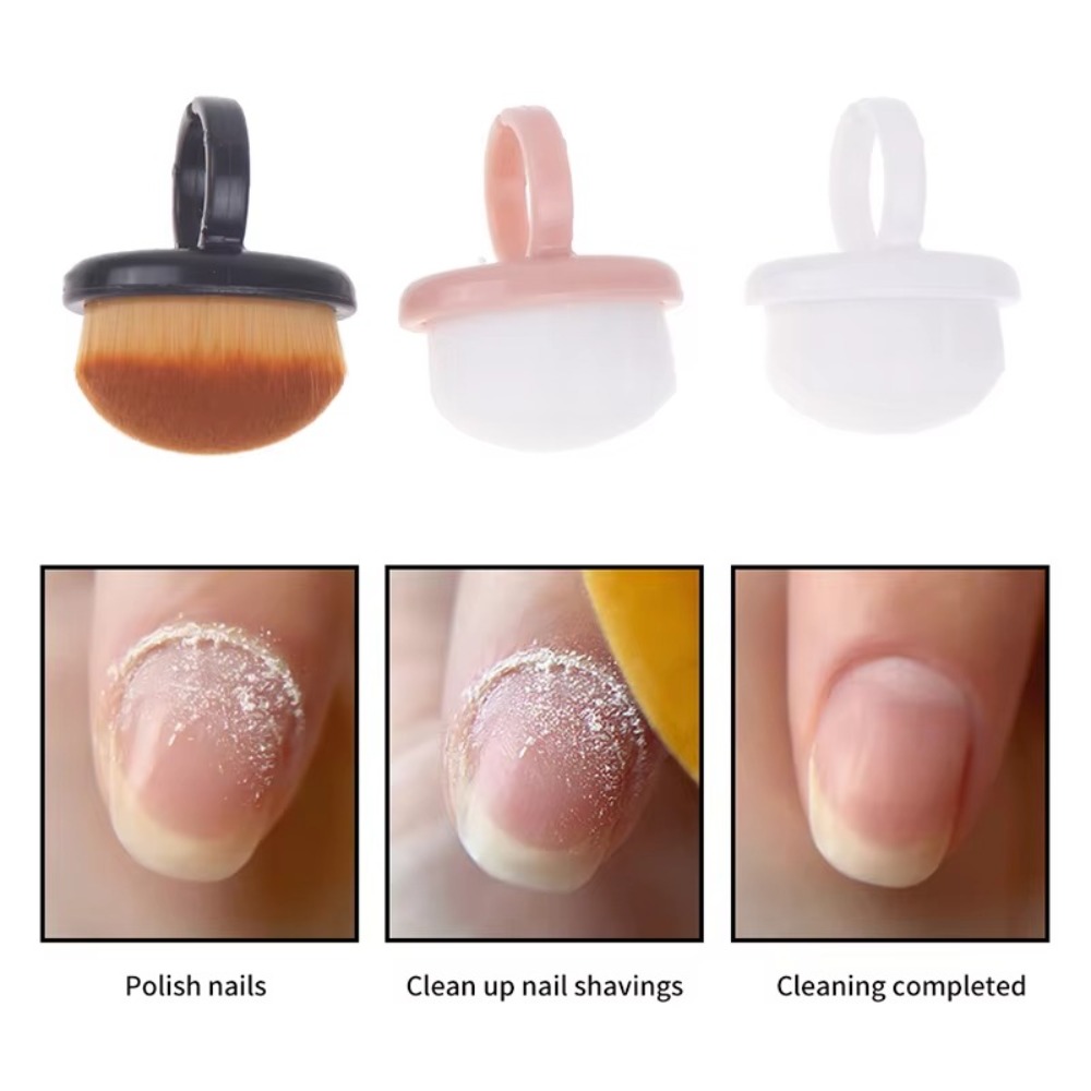 Nail Art For Men - Новая овальная кисть для удаления пыли