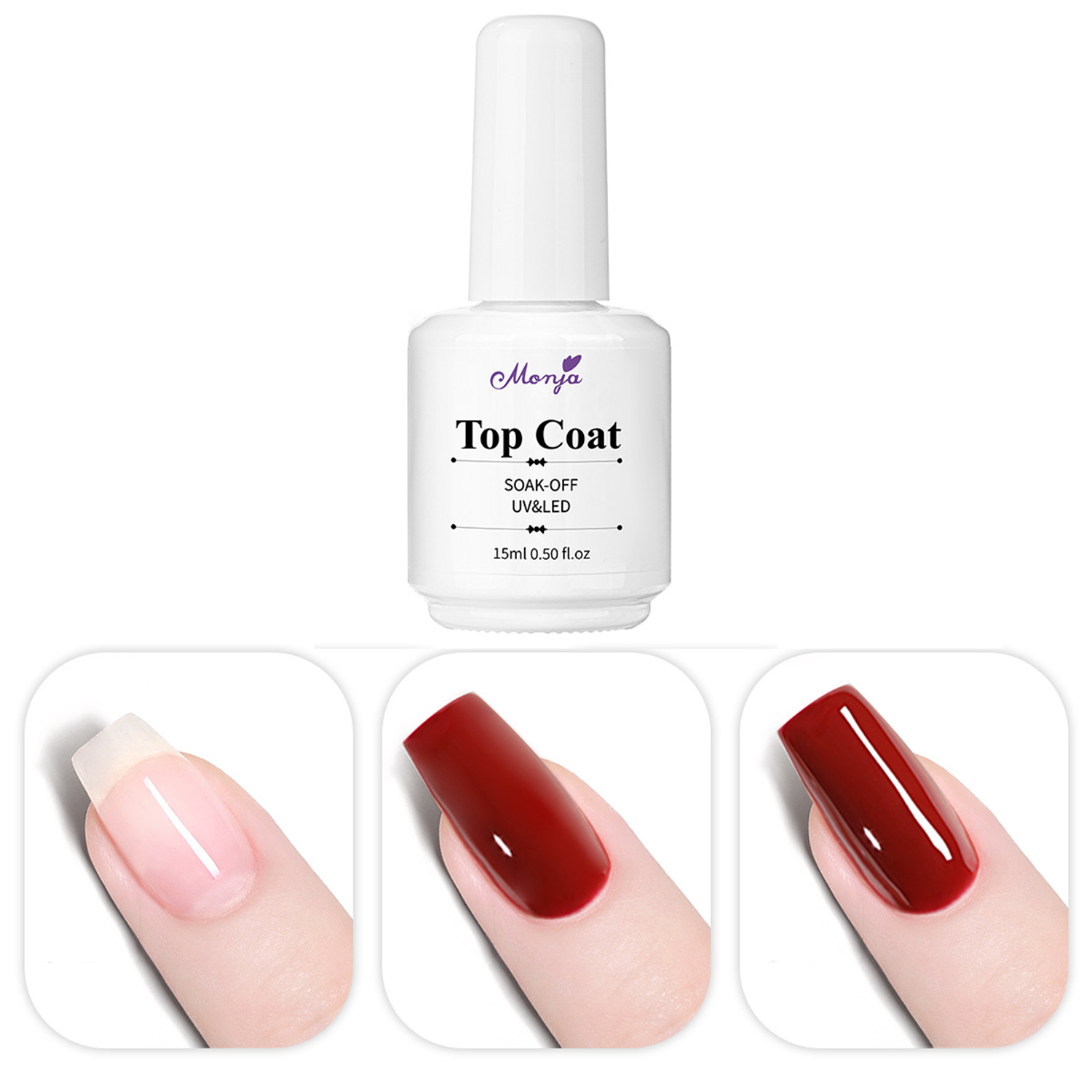 15 мл с верхним покрытием без  – обзор и цена Gel Top Coat