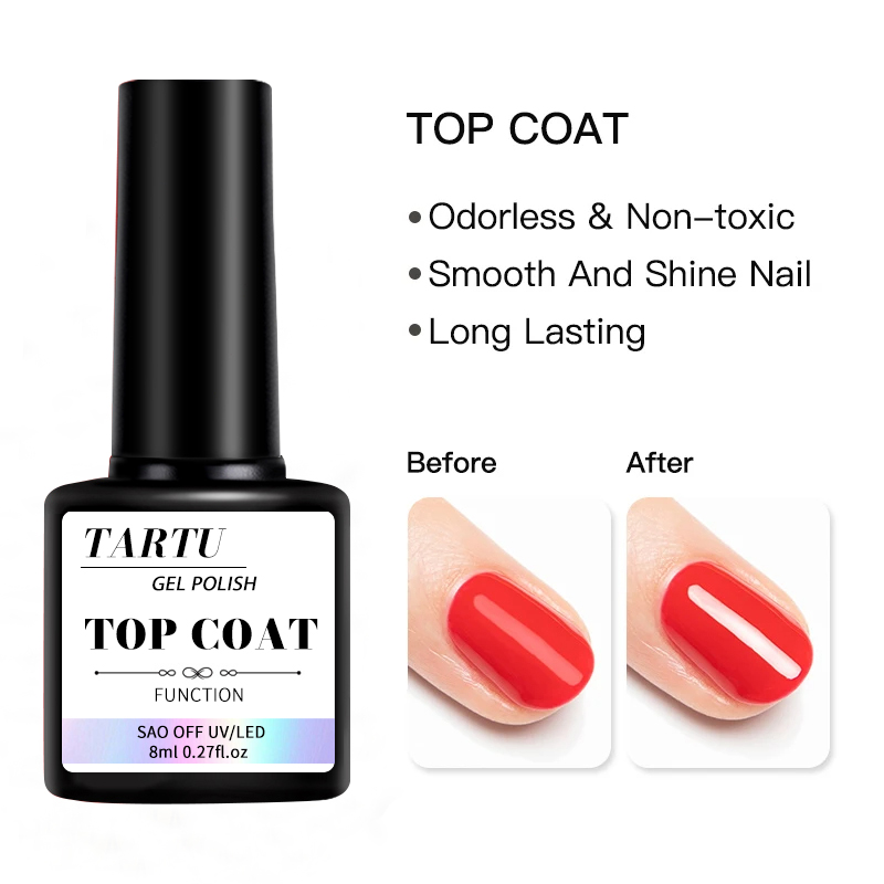 Функциональный гель-лак для ди – обзор и цена Gel Top Coat
