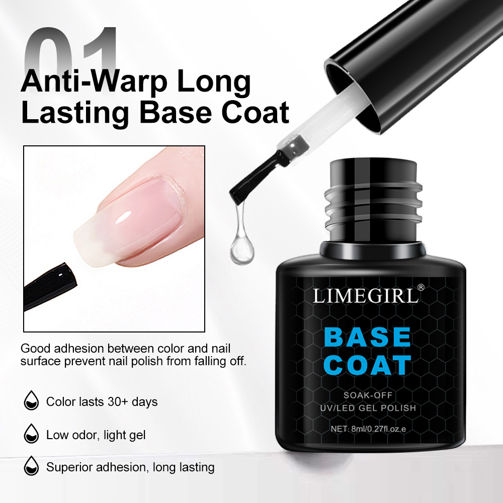 LIMEGIRL 8 мл Soak Off Matte T – обзор и цена Gel Top Coat