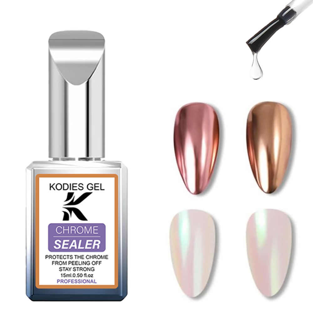 Гель-лак KODIES GEL Chrome Top – обзор и цена Gel Top Coat
