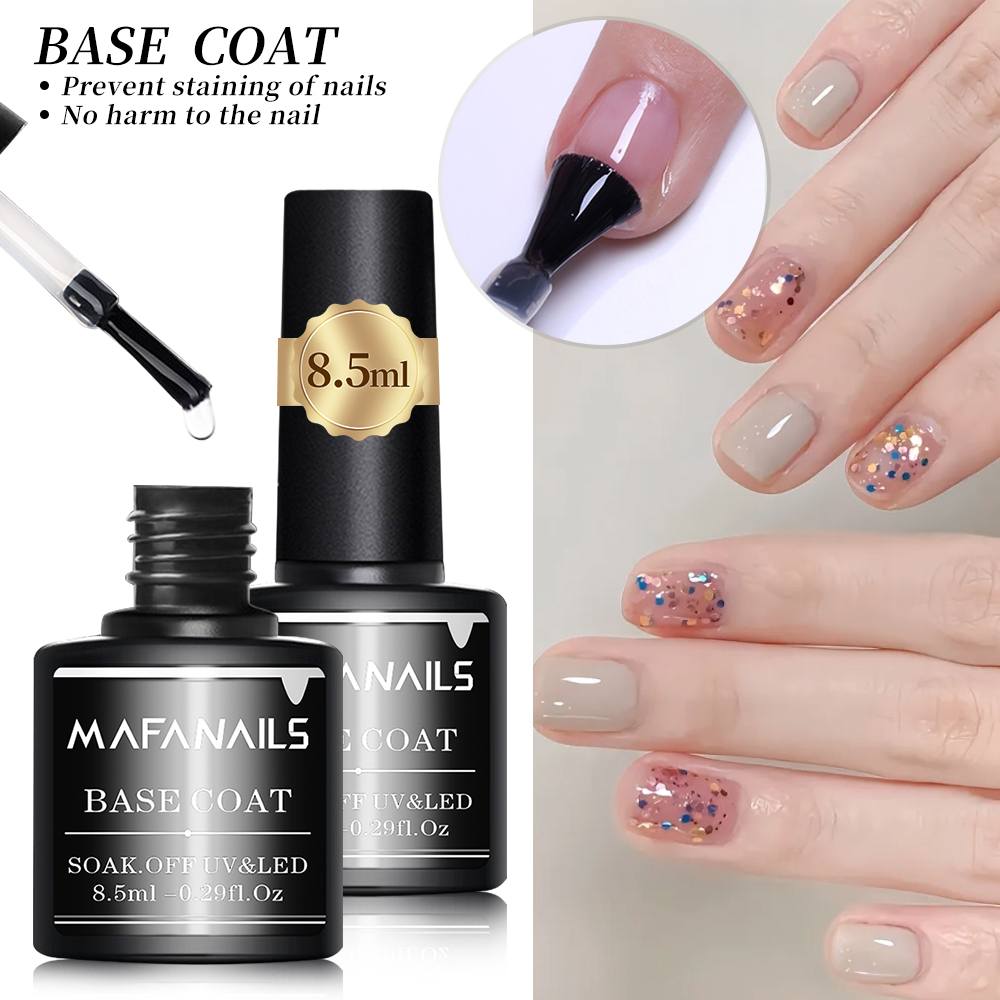 Набор из 2 прозрачных гелевых  – обзор и цена Gel Top Coat